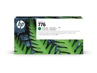 HP 776 - 1 L - hög kapacitet - kromatisk grön - original - DesignJet - bläckpatron - för DesignJet Z9+ Pro 1XB03A