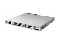 Cisco Catalyst 9300L - Network Essentials - switch - L3 - 48 x 10/100/1000 (PoE+) + 4 x 1 Gigabit Ethernet SFP+ - rackmonterbar - PoE+ (505 W) C9300L-48P-4G-E