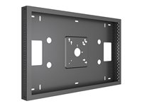 Multibrackets M Pro Series - Hölje - Open-air - för LCD-display - låsbar - stål - svart - skärmstorlek: 24" - väggmonterbar - för Samsung QB24R, QB24R-T 7350105211386