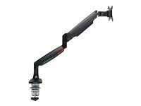 Kensington SmartFit One-Touch Height Adjustable Single Monitor Arm - Monteringssats - justerbar arm - för Bildskärm - plast, aluminium, stål - skärmstorlek: 13"-34" - skrivbord, C-klämma, skyddshylsa, disk-monteringsbar K59600WW
