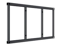 Multibrackets M Extender Kit Push SD - Monteringskomponent (förlängningsfäste) - för LCD-display - stål - svart - skärmstorlek: 40"-70" - monteringsgränssnitt: 1200 x 600 mm - väggmonterbar 7350073736522