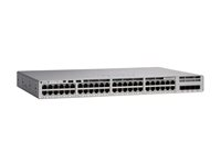 Cisco Catalyst 9300L - Network Essentials - switch - L3 - 48 x 10/100/1000 (PoE+) + 4 x 1 Gigabit Ethernet SFP+ - rackmonterbar - PoE+ (505 W) C9300L-48P-4G-E