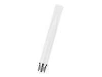 Zyxel ANT2105 - Antenn - 4,5 dBi (för 2,4 - 2,483 GHz), 7 dBi (för 5,15 - 5,875 GHz) - rundstrålande - utomhus - grå (paket om 2) ANT2105-ZZ0201F