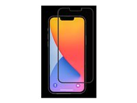 Screenor Privacy 360 - Skärmskydd för mobiltelefon - glas - ramfärg svart - för Apple iPhone 13 mini 15039