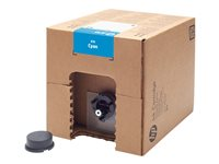 HP 870 - 5 L - cyan - original - PageWide XL Pro - bläckpatron - för PageWide XL Pro 10000, 5200, 8200 1XA93A