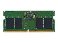 Kingston - DDR5 - modul - 8 GB - SO DIMM 262-pin - 2400 MHz / PC5-38400 - CL40 - 1.1 V - ej buffrad - icke ECC - för Dell Inspiron 14, 16; Precision 34XX, 7770; Lenovo IdeaPad Gaming 3 16 KCP548SS6-8