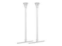 Multibrackets M Pro Series - Hölje - låg profil - för LCD-display - låsbar - stål - vit - skärmstorlek: 49"-65" - monterbar på golv till tak 7350105211652