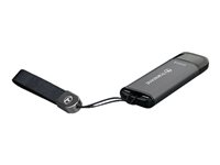 Transcend JetFlash 920 - USB flash-enhet - 512 GB - USB 3.2 Gen 1 - rymdgrå TS512GJF920