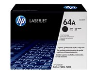 HP 64A - Svart - original - LaserJet - tonerkassett &#40;CC364A&#41; - för LaserJet P4014, P4015, P4515 CC364A