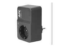 APC SurgeArrest - Överspänningsskydd - AC 230 V - utgångskontakter: 1 - Tyskland - svart PM1WB-GR