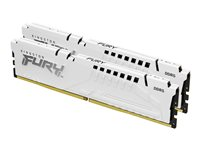 Kingston FURY Beast - DDR5 - sats - 64 GB: 2 x 32 GB - DIMM 288-pin - 5200 MT/s / PC5-41600 - CL36 - 1.25 V - on-die ECC KF552C36BWEK2-64