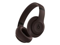 Beats Studio Pro - Hörlurar med mikrofon - fullstorlek - Bluetooth - trådlös, kabelansluten - aktiv brusradering - 3,5 mm kontakt, USB-C - djupbrun MQTT3DN/A