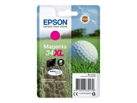 Epson 34XL - 10.8 ml - XL - magenta - original - blister - bläckpatron - för WorkForce Pro WF-3720, WF-3720DWF, WF-3725DWF C13T34734010