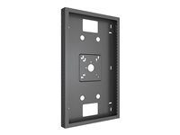 Multibrackets M Pro Series - Hölje - ventilerad - för LCD-display - låsbar - stål - svart - skärmstorlek: 22" - väggmonterbar - för LG 22SM3G, 22SM3G-B 7350105211041