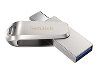 SanDisk Ultra Dual Drive Luxe - USB flash-enhet - 1 TB - USB 3.2 Gen 1 / USB-C SDDDC4-1T00-G46