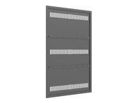 Multibrackets M Pro Series - Monteringskomponent (bakre plåt för hölje) - för LCD-display - medium - stål - svart - skärmstorlek: 49" 7350105211164