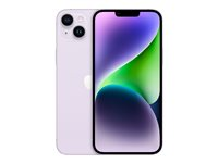 Apple iPhone 14 Plus - 5G smartphone - dual-SIM / Internminne 512 GB - OLED-skärm - 6.7" - 2778 x 1284 pixlar - 2 bakre kameror 12 MP, 12 MP - front camera 12 MP - lila MQ5E3QN/A