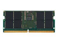 Kingston - DDR5 - sats - 32 GB: 2 x 16 GB - SO DIMM 262-pin - 2600 MHz / PC5-41600 - CL42 - 1.1 V - ej buffrad - icke ECC KCP552SS8K2-32