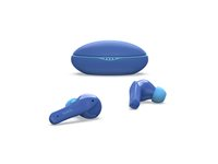 Belkin SoundForm Nano for Kids - True wireless-hörlurar med mikrofon - inuti örat - Bluetooth - blå PAC003BTBL