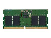 Kingston - DDR5 - modul - 8 GB - SO DIMM 262-pin - 2800 MHz / PC5-44800 - CL46 - 1.1 V - ej buffrad - ECC KCP556SS6-8