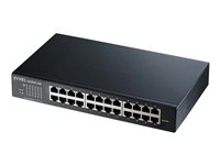 Zyxel GS1900 Series GS1900-24E - Switch - smart - 24 x 10/100/1000 - rackmonterbar, väggmonterbar - för USG Flex 100 GS1900-24E-EU0103F
