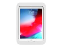 Compulocks iPad 10.2" Security Case Bundle with Keyed Lock - Baksidesskydd för surfplatta - aluminium - vit - 10.2" - för Apple 10.2-inch iPad (7:e generation, 8:e generation, 9:e generation) WOLF102W