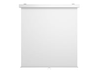 Multibrackets M Manual Projection Screen - Projektorduk - takmontering, väggmontering - 80" (203 cm) - 1:1 - Matte White - vit 7350073737154