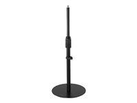 Kensington A1010 - Ställ - teleskopisk - för mikrofon/webbkamera/ljus - 3/8" skruvfäste - skrivbord - för Kensington ProVC Bundle K87651WW