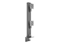 Multibrackets M VESA Desktopmount HD Dual - Monteringssats - för 2 välvda LCD-skärmar - stål - svart - skärmstorlek: 32"-50" - disk-monteringsbar 7350105210556