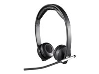 Logitech Wireless Headset Dual H820e - Headset - på örat - DECT - trådlös 981-000517