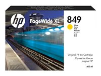 HP 849 - 400 ml - gul - original - PageWide XL - bläckpatron - för PageWide XL 3900 1XB38A