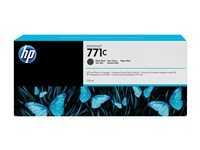 HP 771C - 775 ml - mattsvart - original - bläckpatron - för DesignJet Z6200, Z6600, Z6610, Z6800, Z6810 B6Y07A
