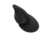 HP 925 - Vertikal mus - 6 knappar - trådlös - Bluetooth 5.3, 2.4 GHz - trådlös USB-mottagare - svart - hållbar förpackning 6H1A5AA