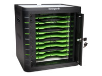 Kensington Charge & Sync Cabinet, Universal Tablet - Kabinett - för 10 surfplattor - svart K67862EU