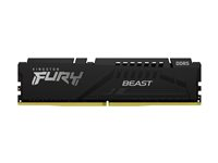 Kingston FURY Beast - DDR5 - modul - 8 GB - DIMM 288-pin - 4800 MHz / PC5-38400 - CL38 - 1.1 V - ej buffrad - on-die ECC KF548C38BB-8