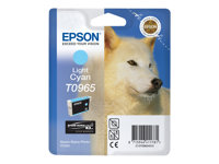 Epson T0965 - 11.4 ml - ljus cyan - original - blister - bläckpatron - för Stylus Photo R2880 C13T09654010