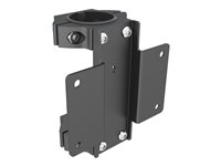 Multibrackets M Pro - Monteringskomponent (klämfäste för stång) - stål - svart 7350073733668