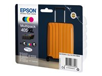 Epson 405XL Multipack - 4-pack - XL - svart, gul, cyan, magenta - original - bläckpatron - för WorkForce WF-7310, 7830, 7835, 7840; WorkForce Pro WF-3820, 3825, 4820, 4825, 4830, 7840 C13T05H64010