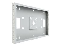 Multibrackets M Pro Series - Hölje - Open-air - för LCD-display - låsbar - stål - vit - skärmstorlek: 24" - väggmonterbar - för Samsung QB24R, QB24R-T 7350105211393