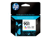 HP 901 - 9 ml - färg (cyan, magenta, gul) - original - bläckpatron - för Officejet 4500, 4500 G510, 4575, J4524, J4525, J4535, J4540, J4550, J4580, J4585, J4680 CC656AE#UUS
