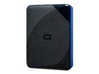 WD Gaming Drive WDBM1M0040BBK - Hårddisk - 4 TB - extern (portabel) - USB 3.0 - svart överdel och blå nederdel WDBM1M0040BBK-WESN