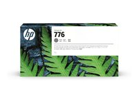 HP 776 - 1 L - hög kapacitet - grå - original - DesignJet - bläckpatron - för DesignJet Z9+ Pro 1XB05A