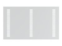Multibrackets M Pro Series - Monteringskomponent (bakre plåt för hölje) - för LCD-display - medium - stål - vit - skärmstorlek: 49" 7350105211171