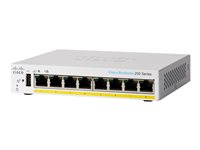 Cisco Business 250 Series CBS250-8PP-D - Switch - L3 - smart - 8 x 10/100/1000 (PoE+) - skrivbordsmodell - PoE+ (45 W) CBS250-8PP-D-EU