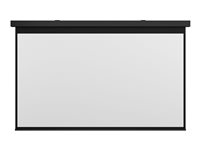 Multibrackets M Motorized Projection Screen Black Edition - Projektorduk - takmontering - motoriserad - 108" (274 cm) - 16:9 - Matte White - svart 7350022732636
